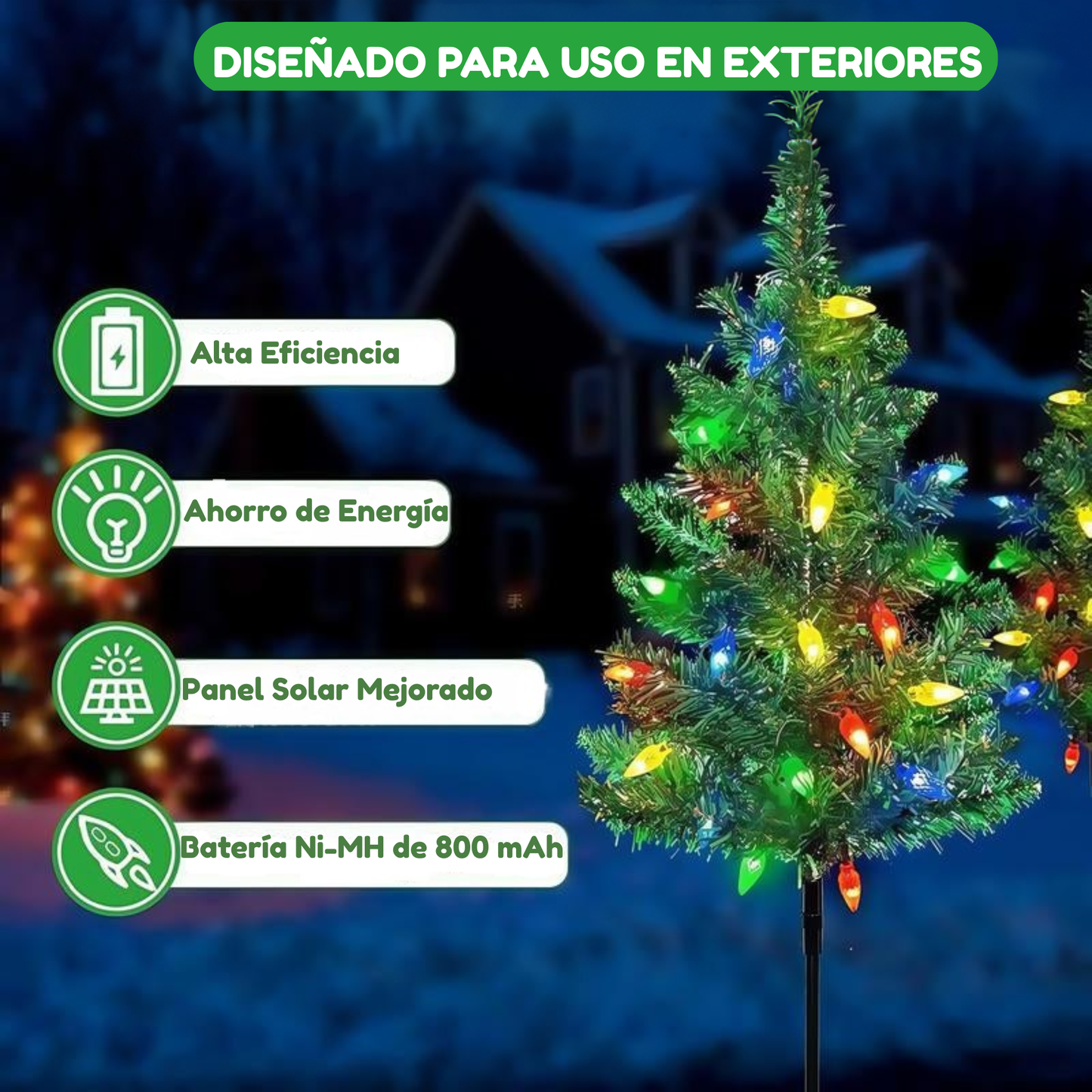 Set Navideño Solar